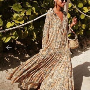 XS Free People Feeling Groovy Maxi Dress